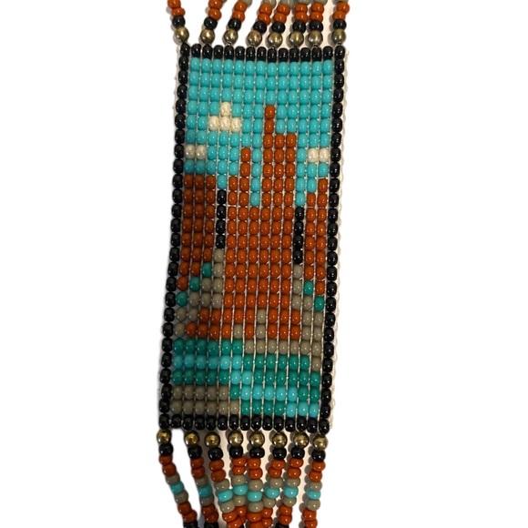 Storyteller 27” beaded necklace - Picture 2 of 6